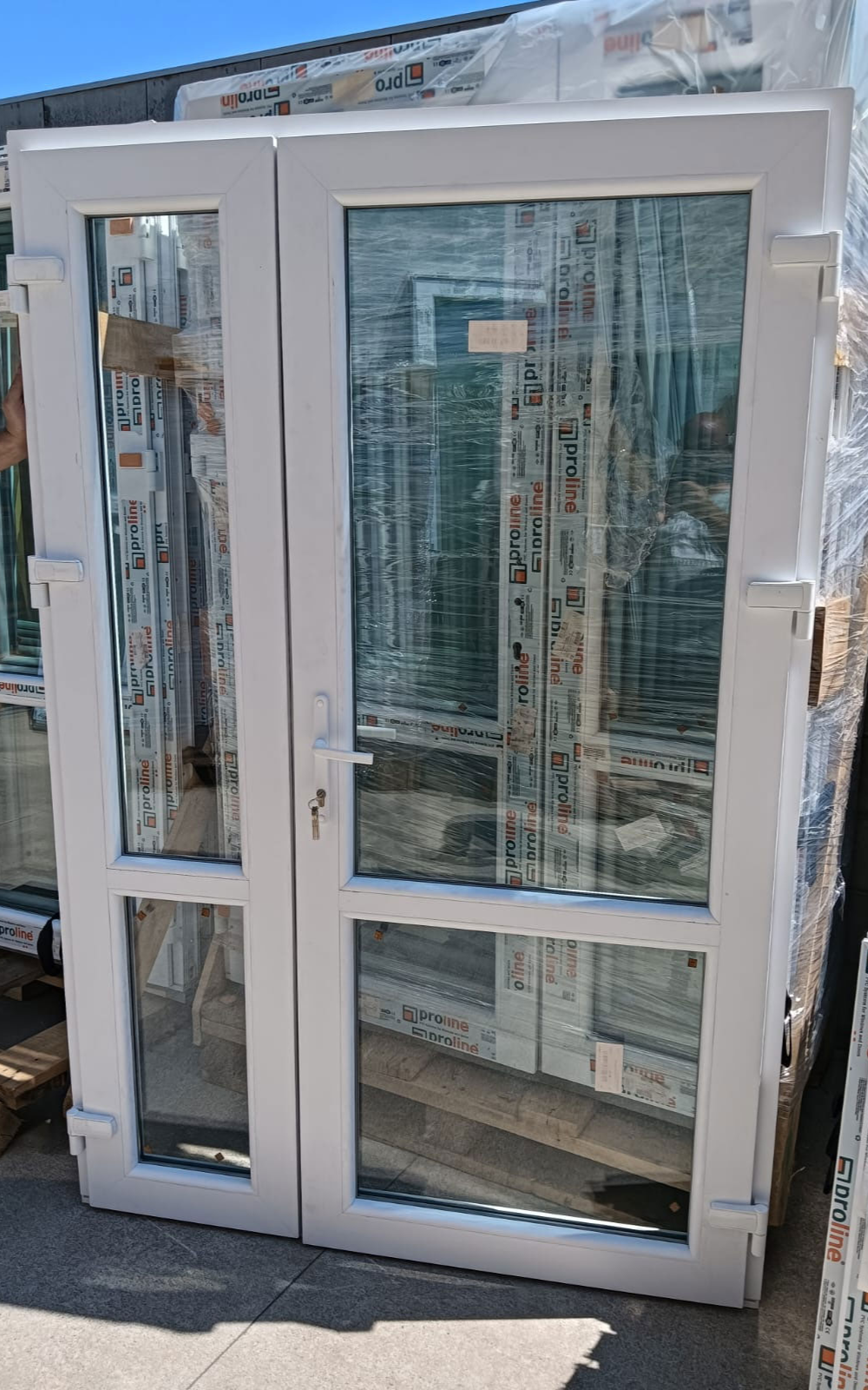PORTONCINI PVC AD 1 E  2 ANTE, VEDI MISURE DISPONIBILI E QUANTITA'