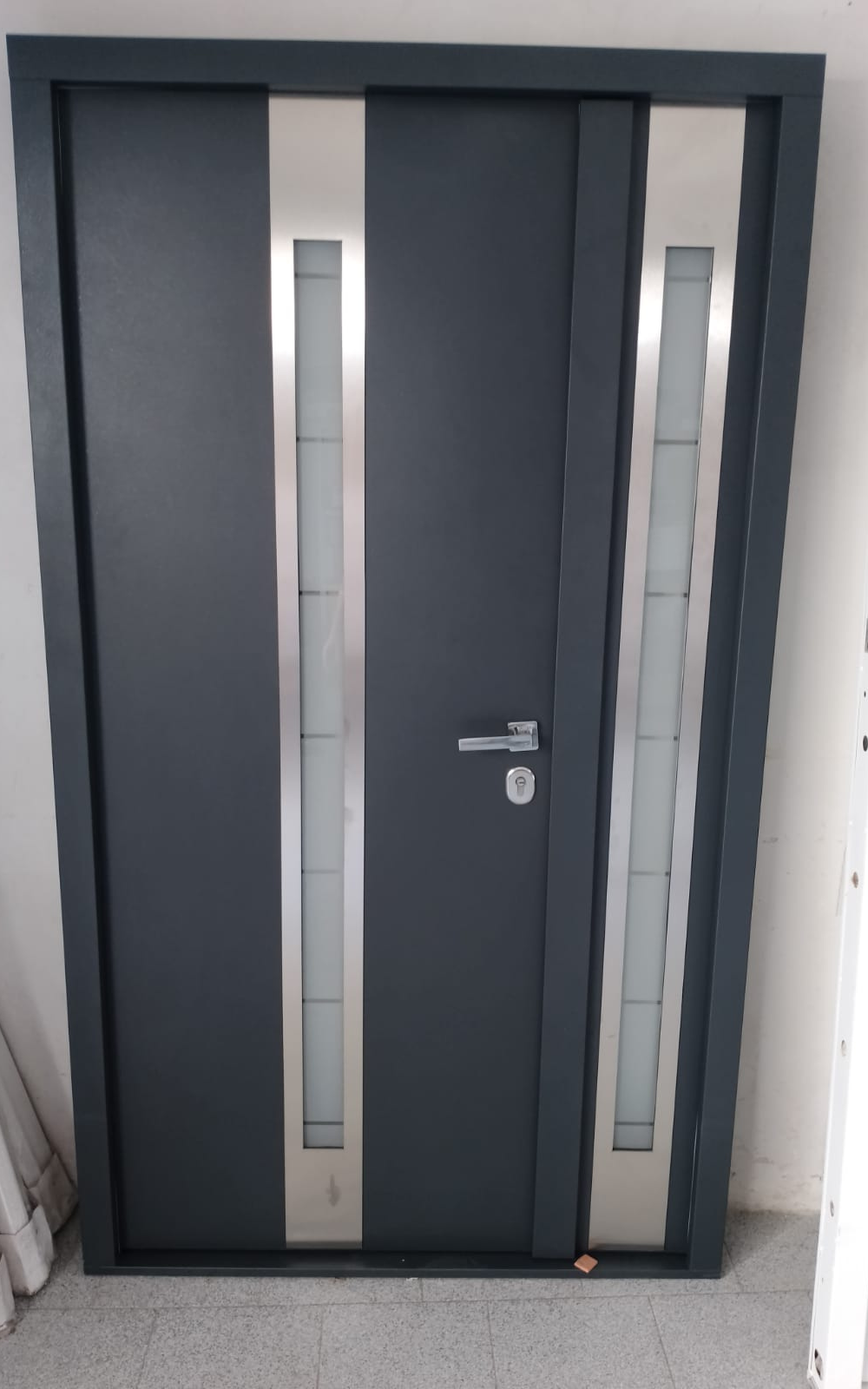 PORTONCINI D'INGRESSO COLORE GRIGIO MIS. 120x210 899€. CONTATTA L'OPERATORE